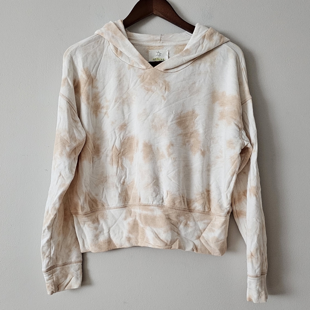 Aerie Offline crop hoodie